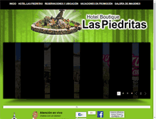 Tablet Screenshot of laspiedritas.com